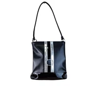 Bellini  fekete / ezüst  válltáska