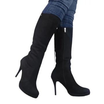 L'art Shoes Hosszú Szárú Csizma