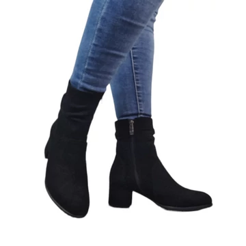 L'art/B kockasarkú bokacsizma