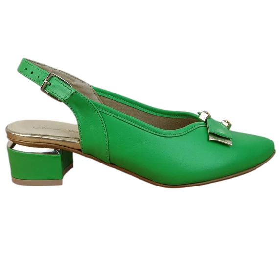 Mona Lisa kockasarkú szandálcipő