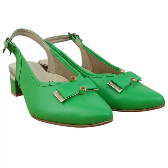 Mona Lisa kockasarkú szandálcipő