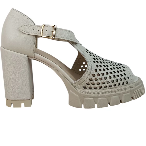 L'art Shoes Magassarkú szandál