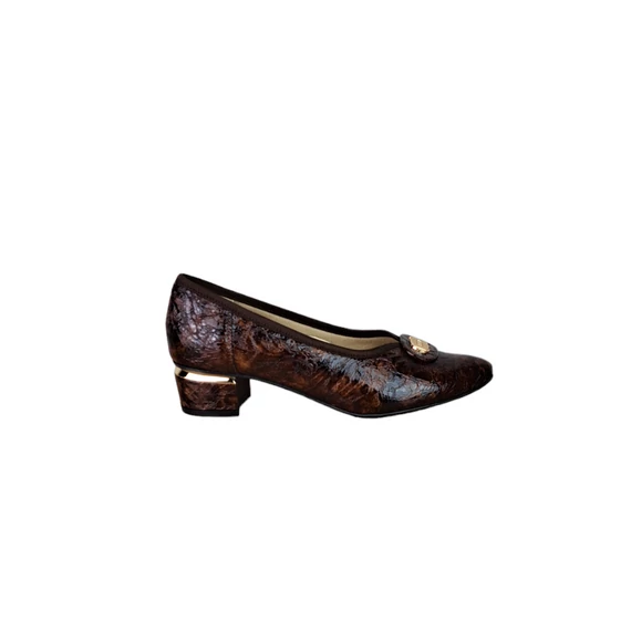 Mona Lisa kockasarkú cipő