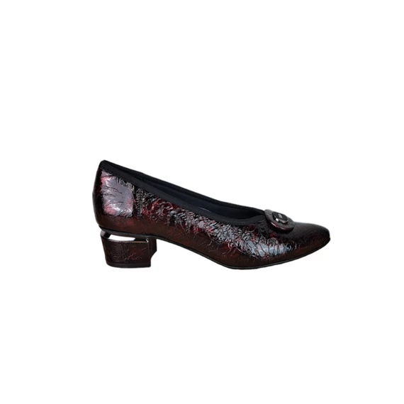 Mona Lisa kockasarkú cipő