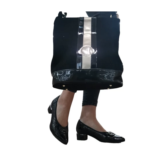 Mona Lisa kockasarkú cipő