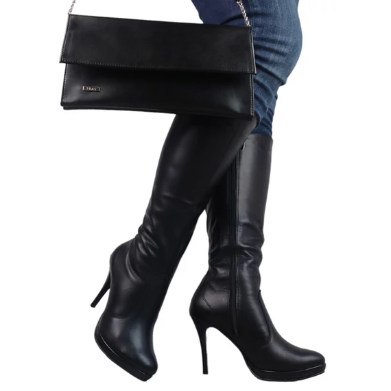 L'art Shoes Hosszú Szárú Csizma