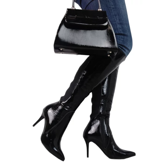 L'art Shoes Hosszú Szárú Csizma