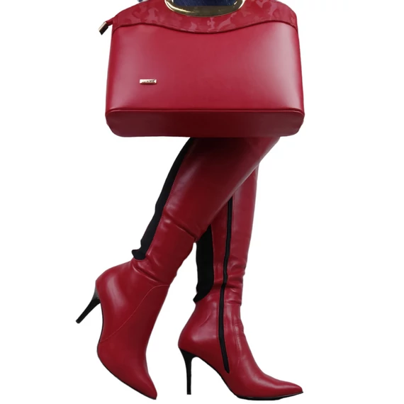 L'art Shoes Hosszú Szárú Csizma