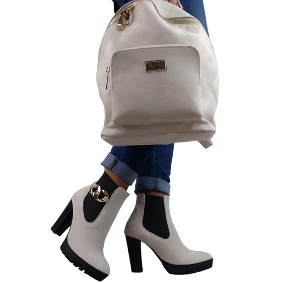 L'art shoes magassarkú bokacsizma