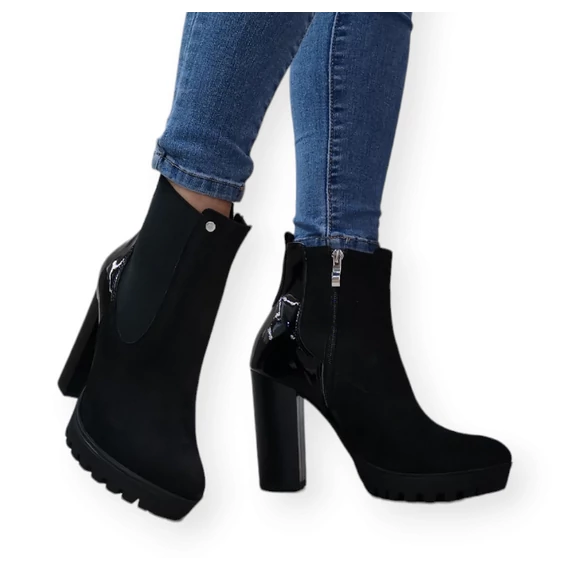 L'art shoes magassarkú bokacsizma