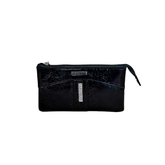 Fekete több funkciós női pénztárca