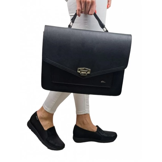 Diva fekete aktatáska