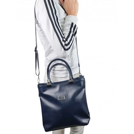 "Lanza" sötétékék női táska