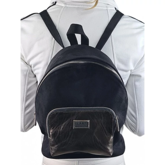 "Mita" fekete/antracit hátitáska