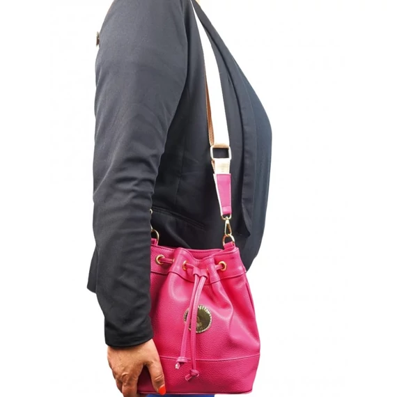 "Nelli" pink oldal-és válltáska