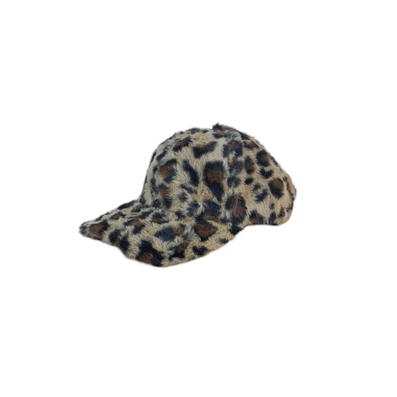 Ocelot barna mintás baseballsapka