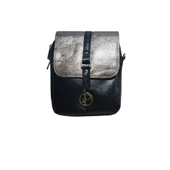 Prestrige fekete/bronz oldaltáska