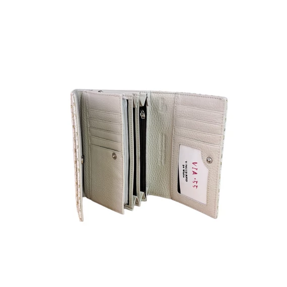 Női bézs/arany pénztárca