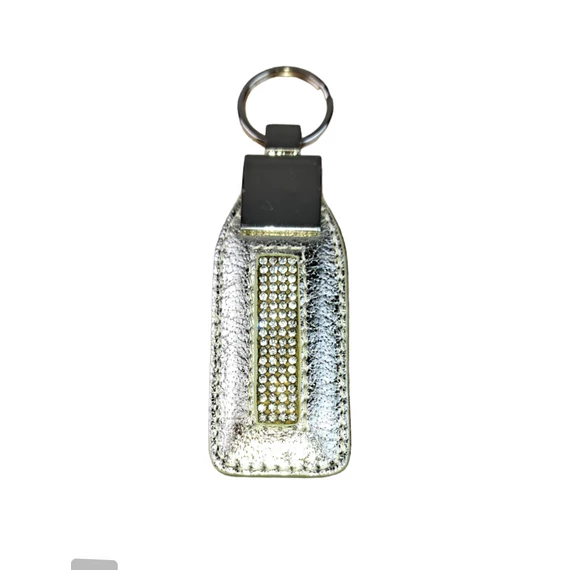 Arany női kulcstartó