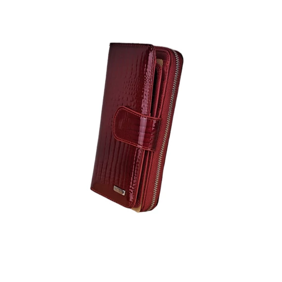 Bordó lakk pénztárca