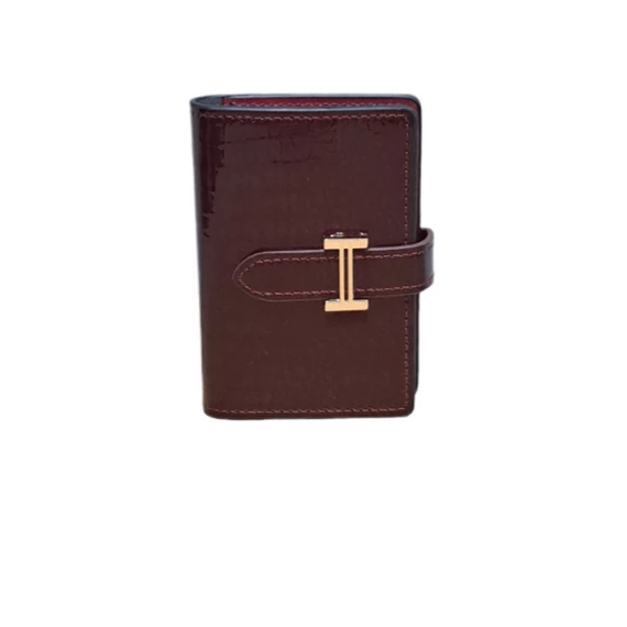 Bordó női bank-és néjegykártyatartó