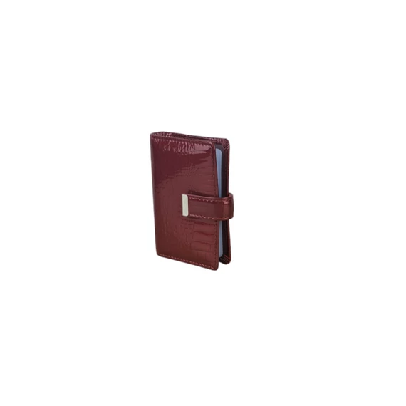 Bordó női bank-és néjegykártyatartó