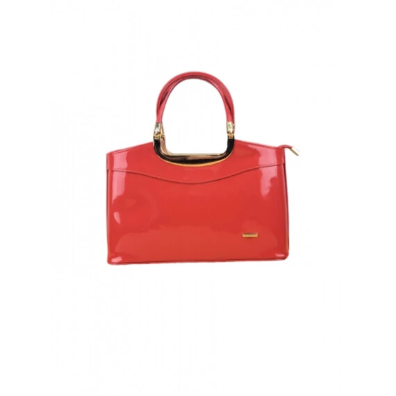 Contessa piros lakk női táska (431)