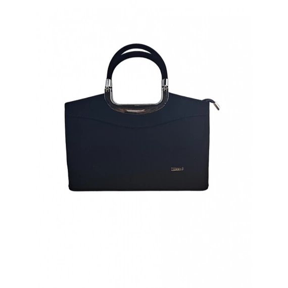 Contessa fekete velúr alkalmi táska (Czarny Zamsz)