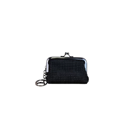 Csillogós pénztárca és kulcstartó egyben