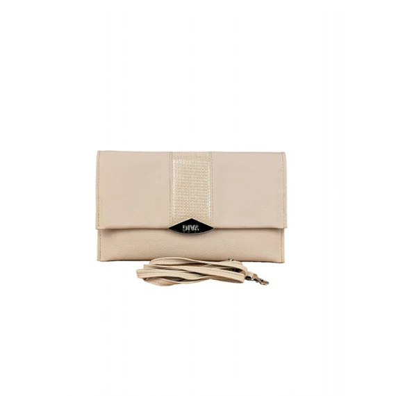 Diva bézs alkalmi táska