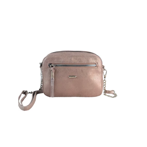 David Jones rosegold oldaltáska