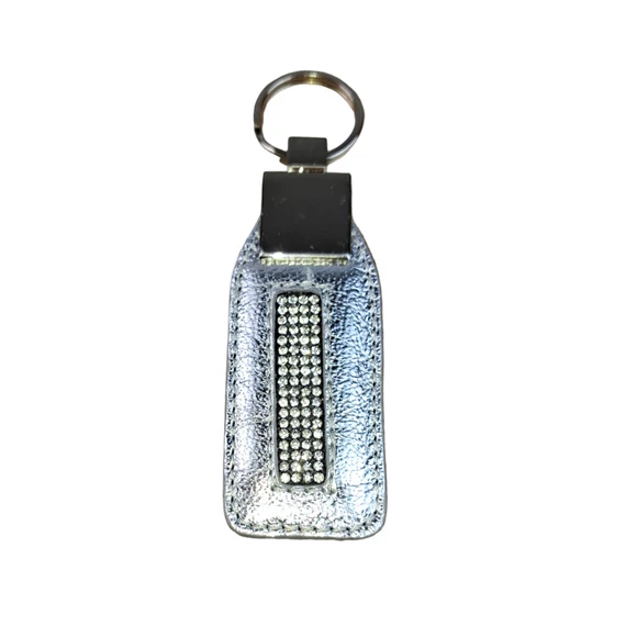 Ezüst  női kulcstartó