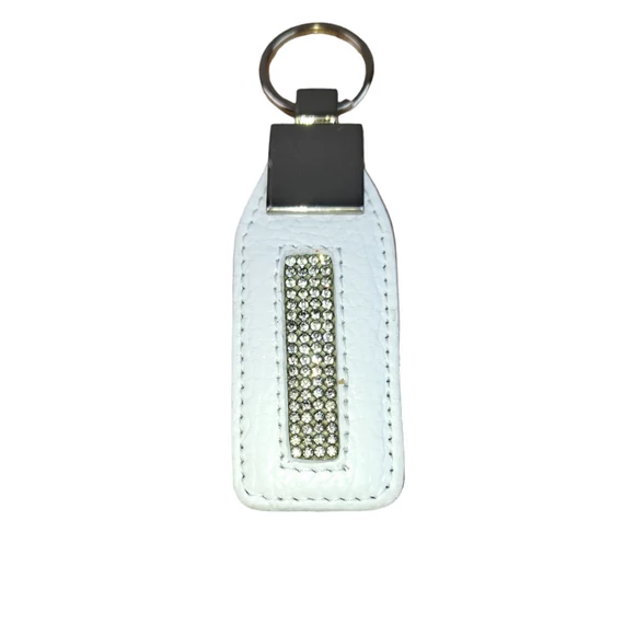 Fehér női kulcstartó