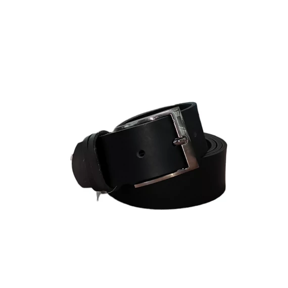 Férfi Bőr Öv Fekete