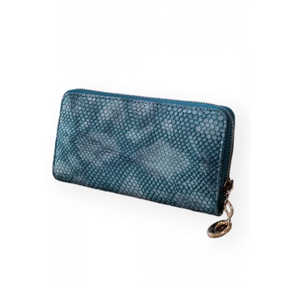 Kék női pénztárca