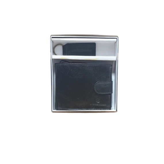 Férfi pénztárca kulcstartóval