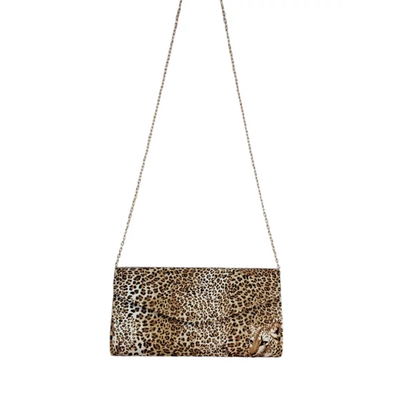 Leopárd mintás alkalmi táska