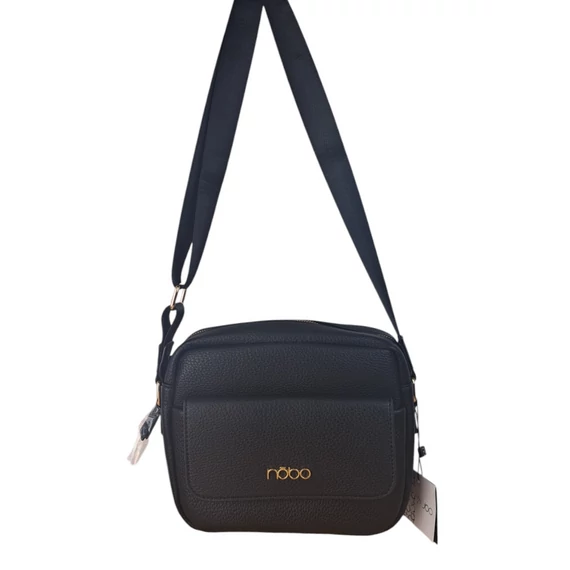Nobo fekete női váll-és oldaltáska