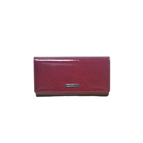 Piros lakk  női pénztárca