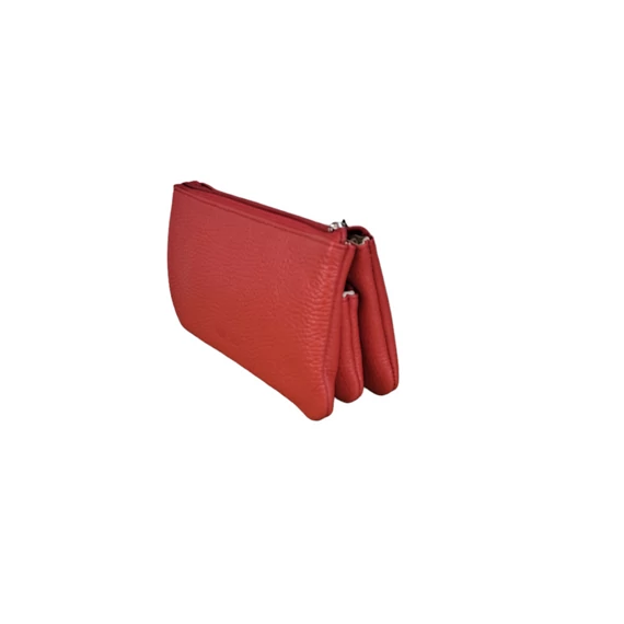 Piros több funkciós női pénztárca