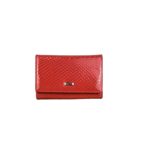 Piros lakk női pénztárca