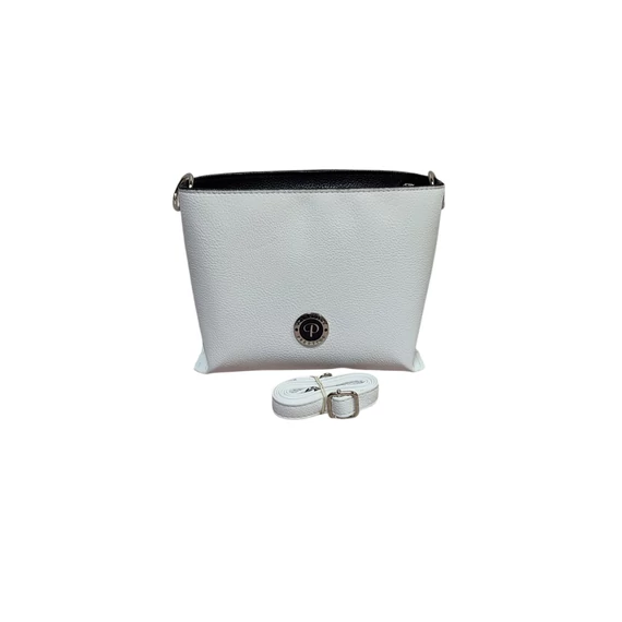 Prestige fehér váll-és oldaltáska