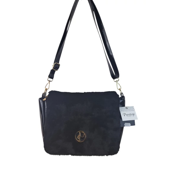 Prestige szörmés váll-és oldaltáska