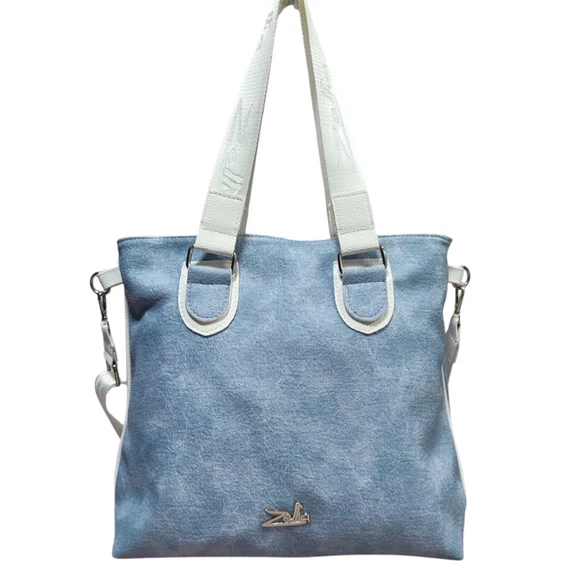 Zellia kék kézi-és válltáska