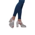 Kép 1/6 - L'art Shoes Magassarkú szandál